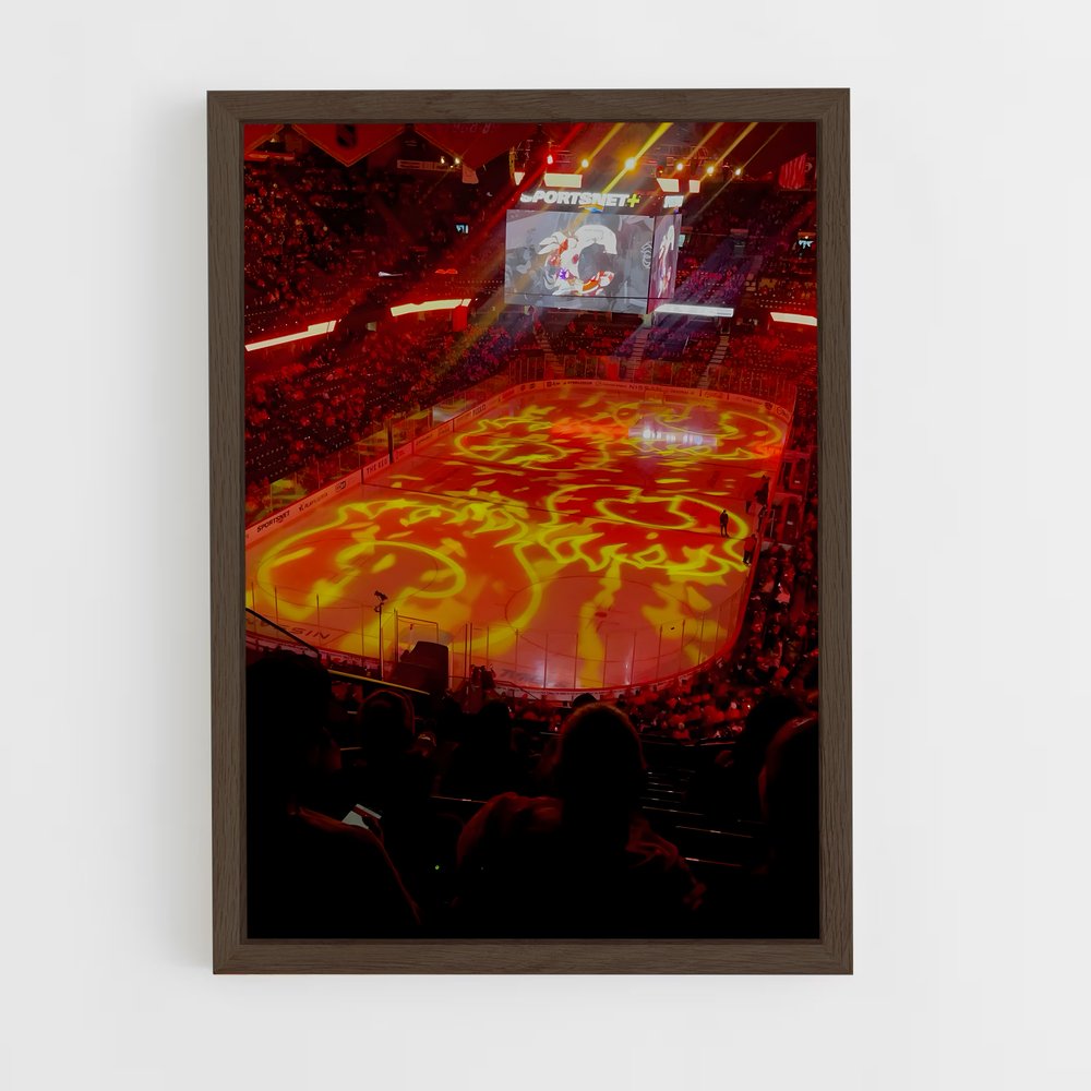 Poster Calgary Arena: Échos de Passion – affiche Hockey sur glace (vue 5)